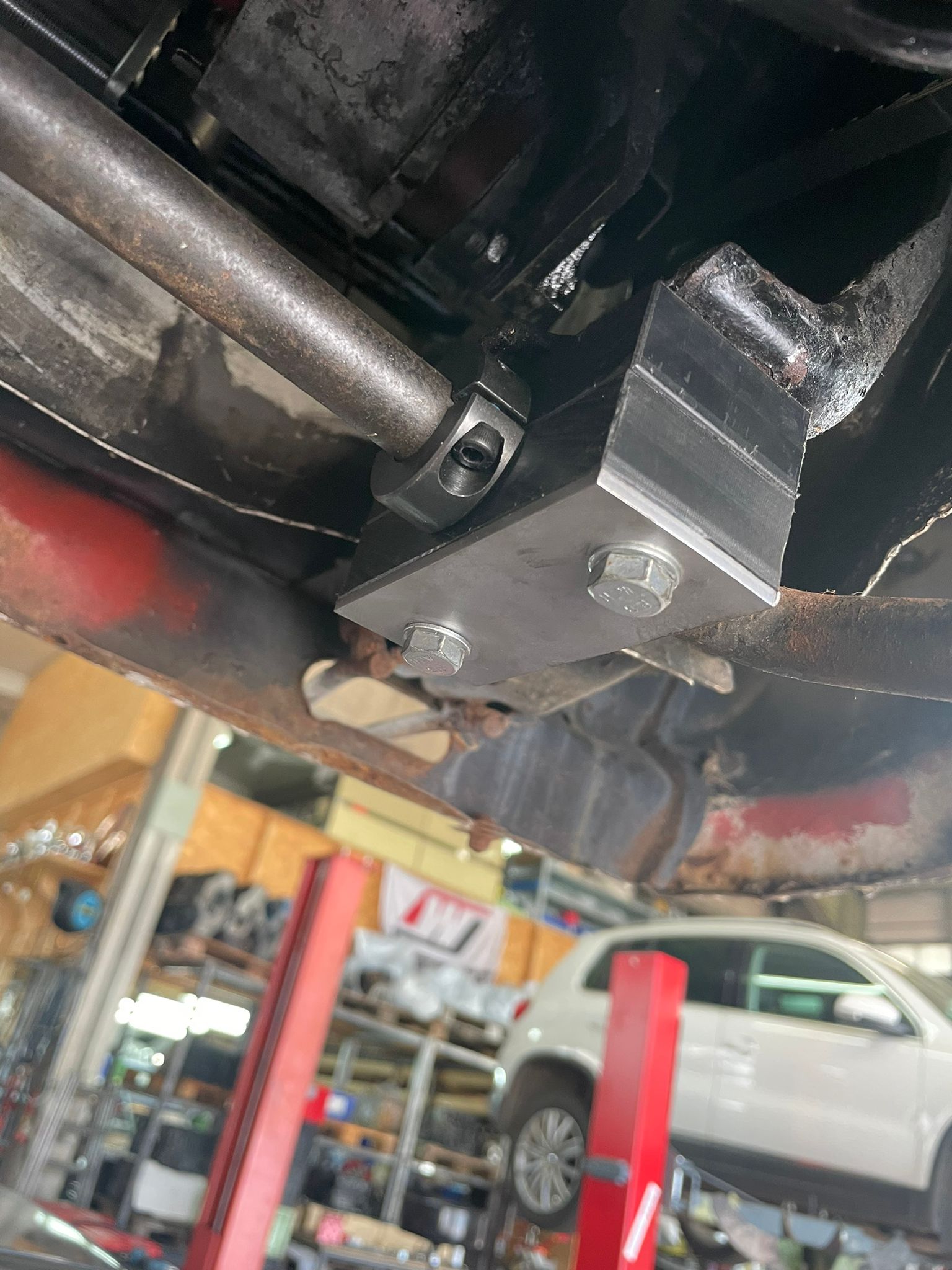 PU Stabilager Stabi Befestigung für VW Polo I bis III ohne Nachlauf Korrektur