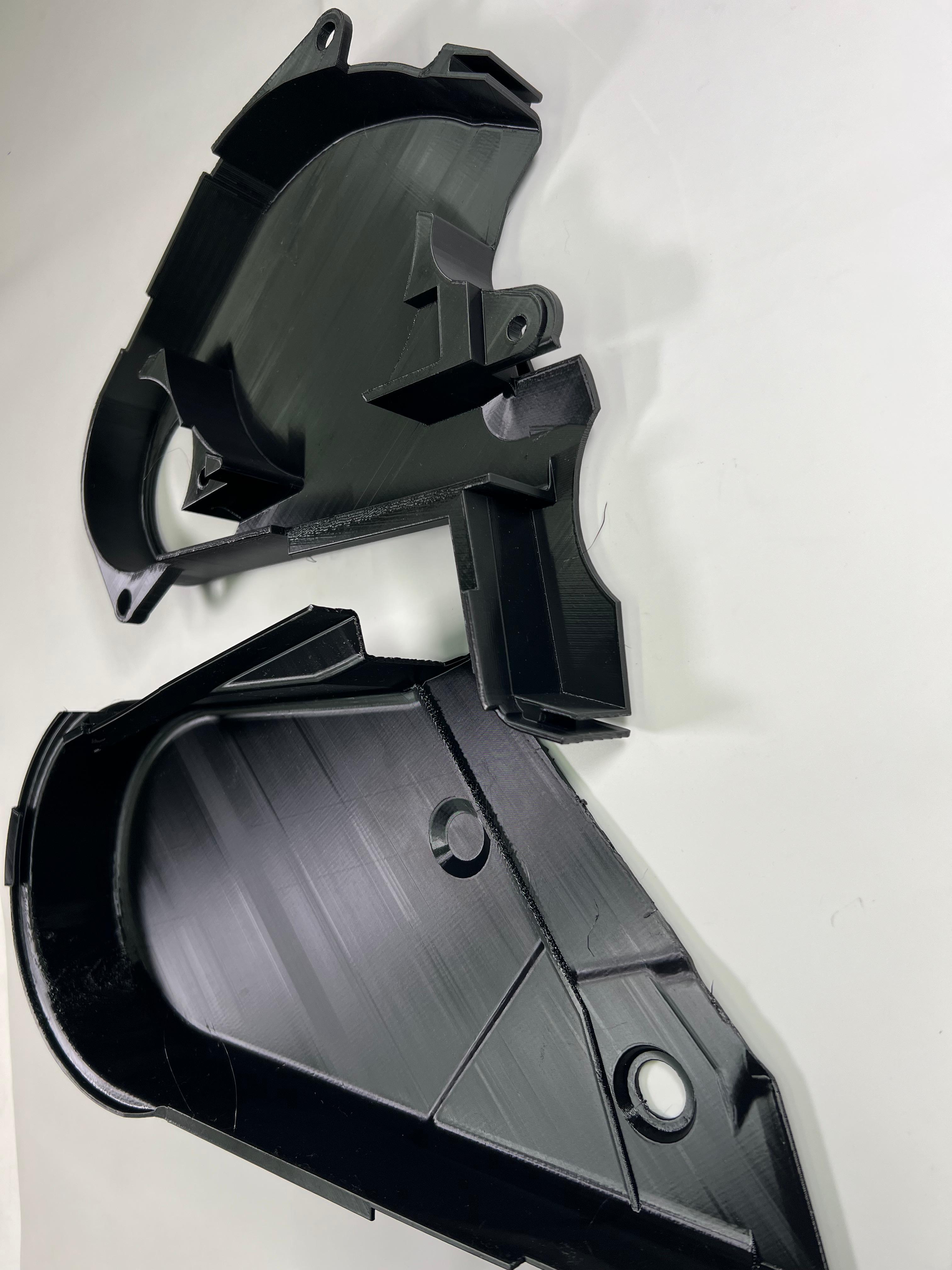 Zahnriemenschutz 16V ober und Unterteil für die VW 1,8 und 2,0 Liter 16V Motoren KR PL 9A
