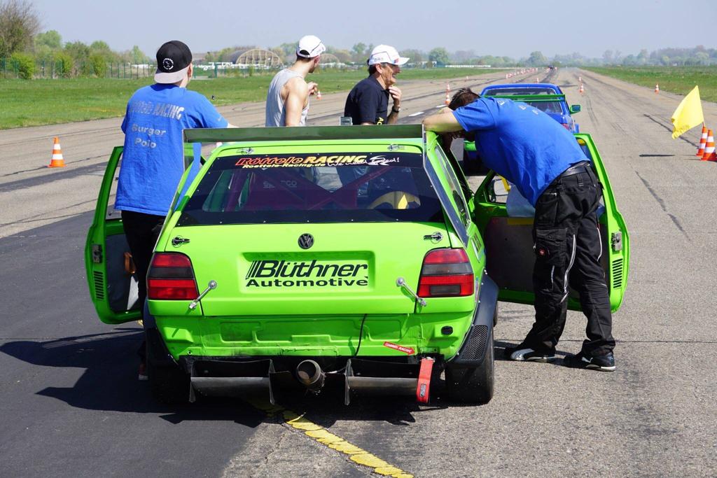Aufkleber Röttele-Racing für die Front oder Heckscheibe