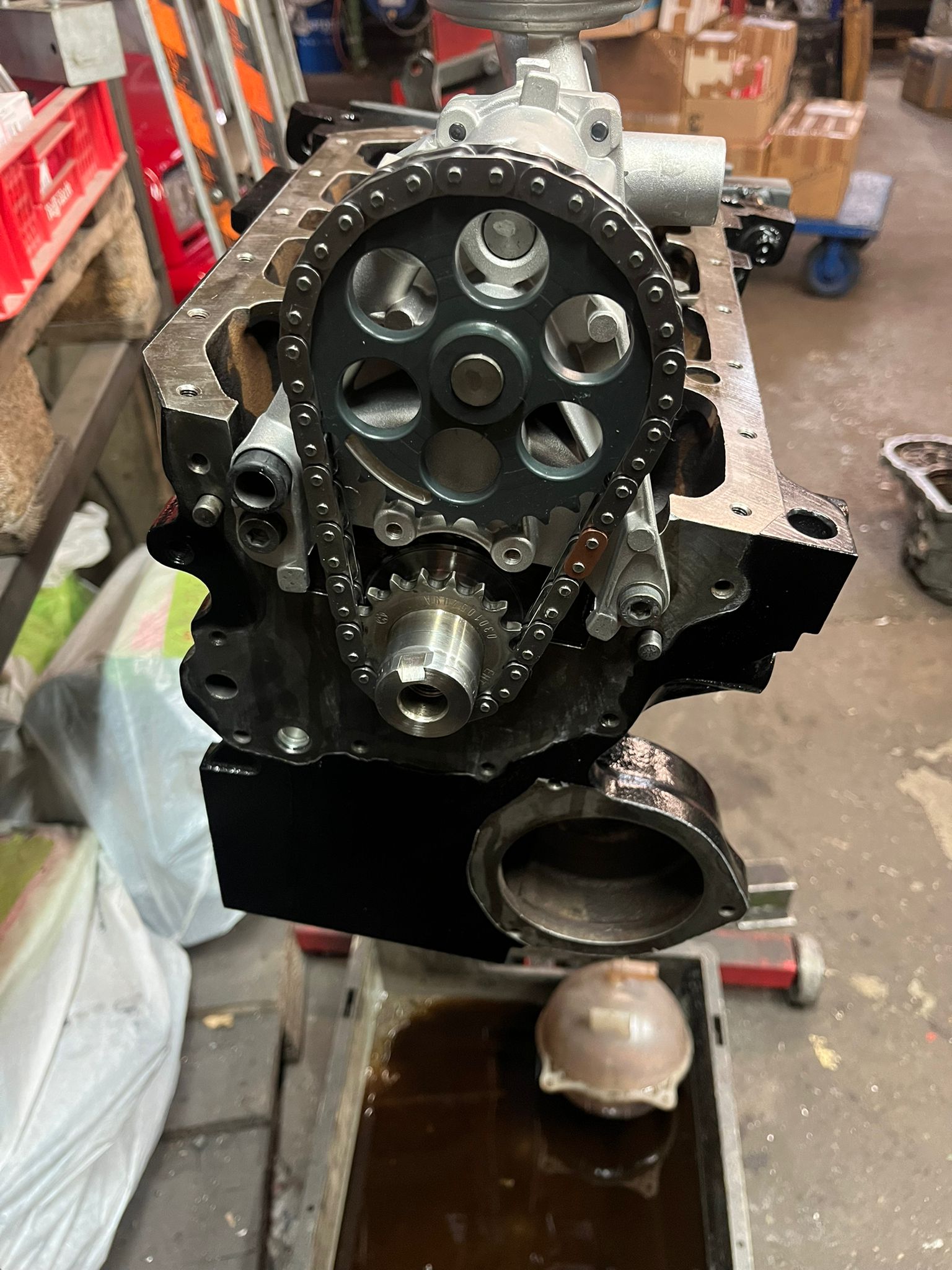 Polo G40 Tauschmotor mit neuen Kolben Motorkennung: PY ab Baujahr 1988 mit geschraubtem Wasserrohr