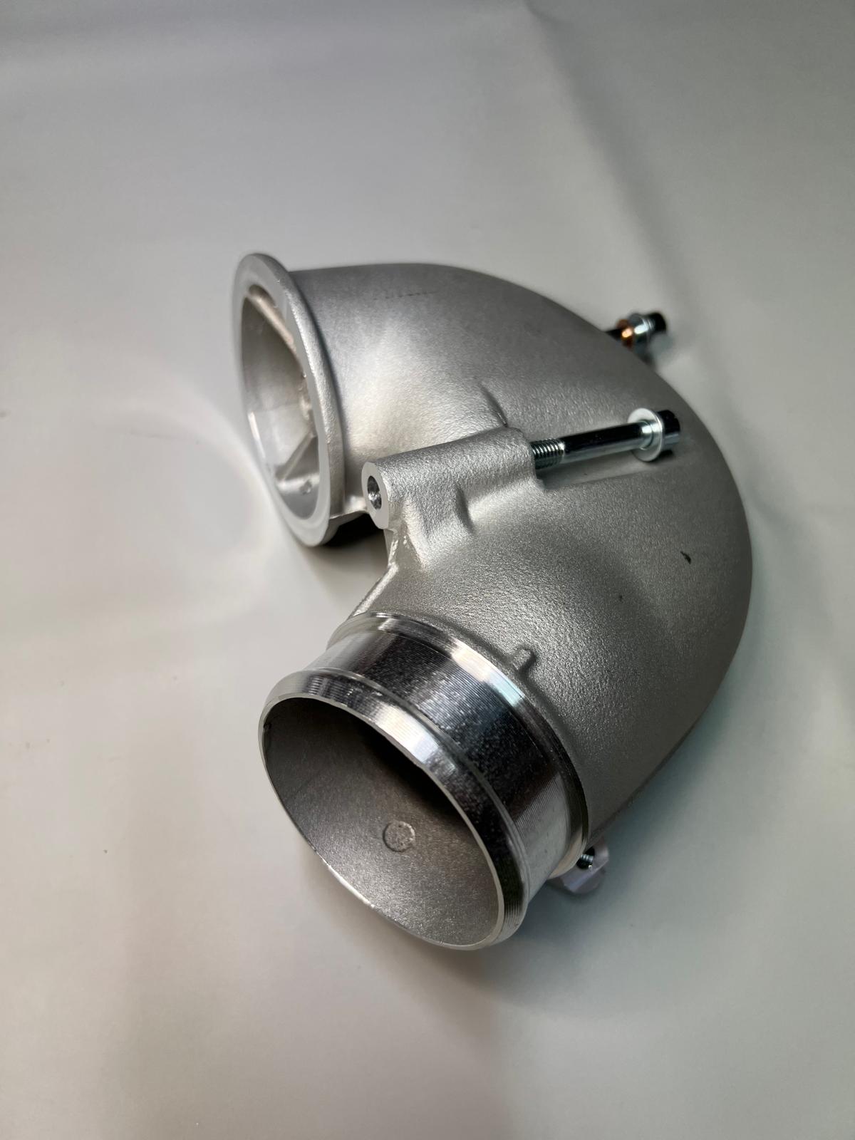 Auslassbogen 165° für G60 G-Lader mit großem Ladeluftkühler