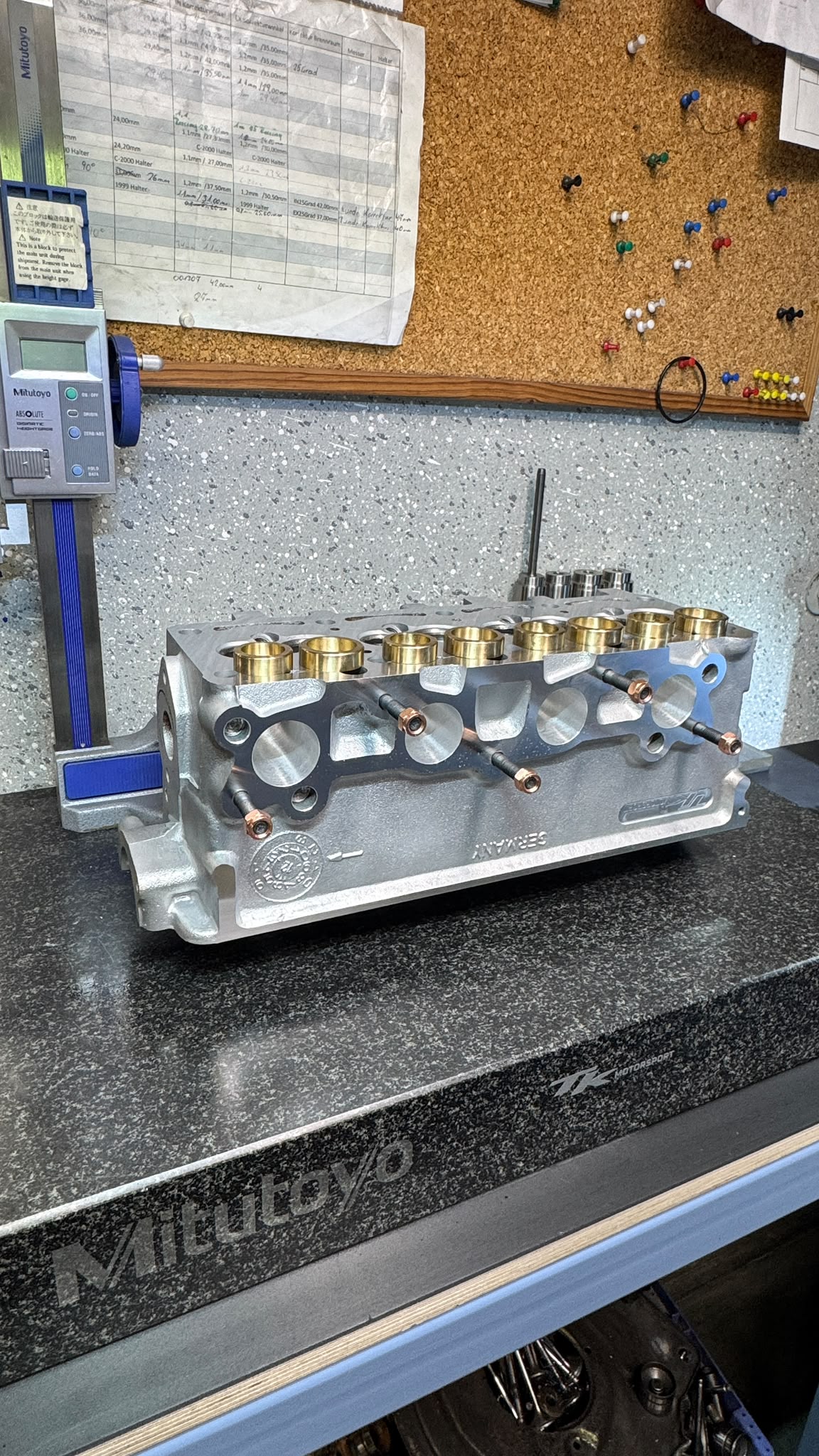 Zylinderkopf Rennsport CNC Polo G40 von TK Motorsport