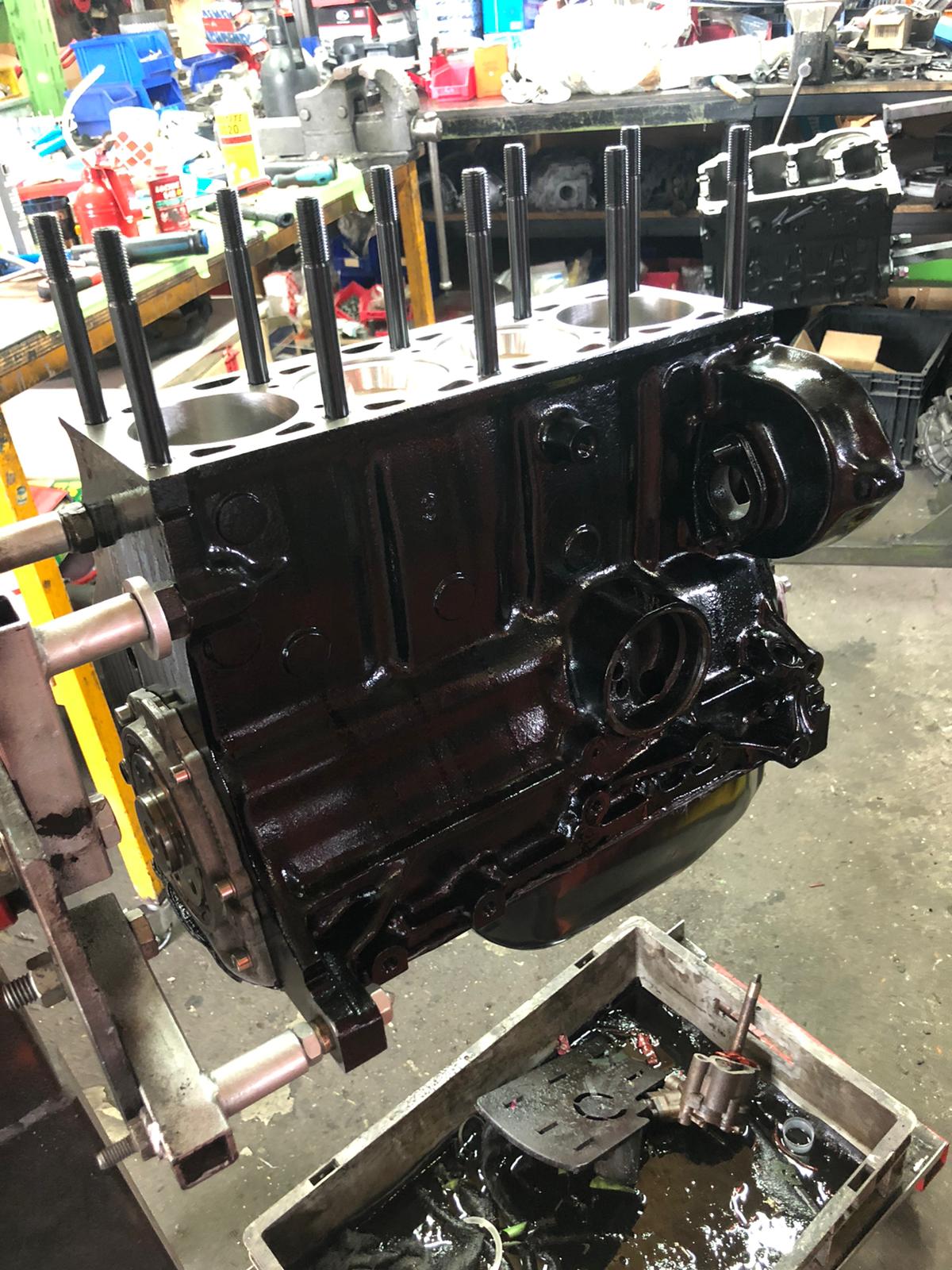 Motorblock für Polo G40 1340ccm mit Wiseco Kolben,K1 Pleuel