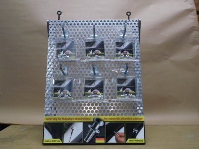 Hutablagehalter Tresenaufsteller mit 6 Anbaukits Golf 5, Golf 6, Audi A3 auch Sportback 8PA und A4