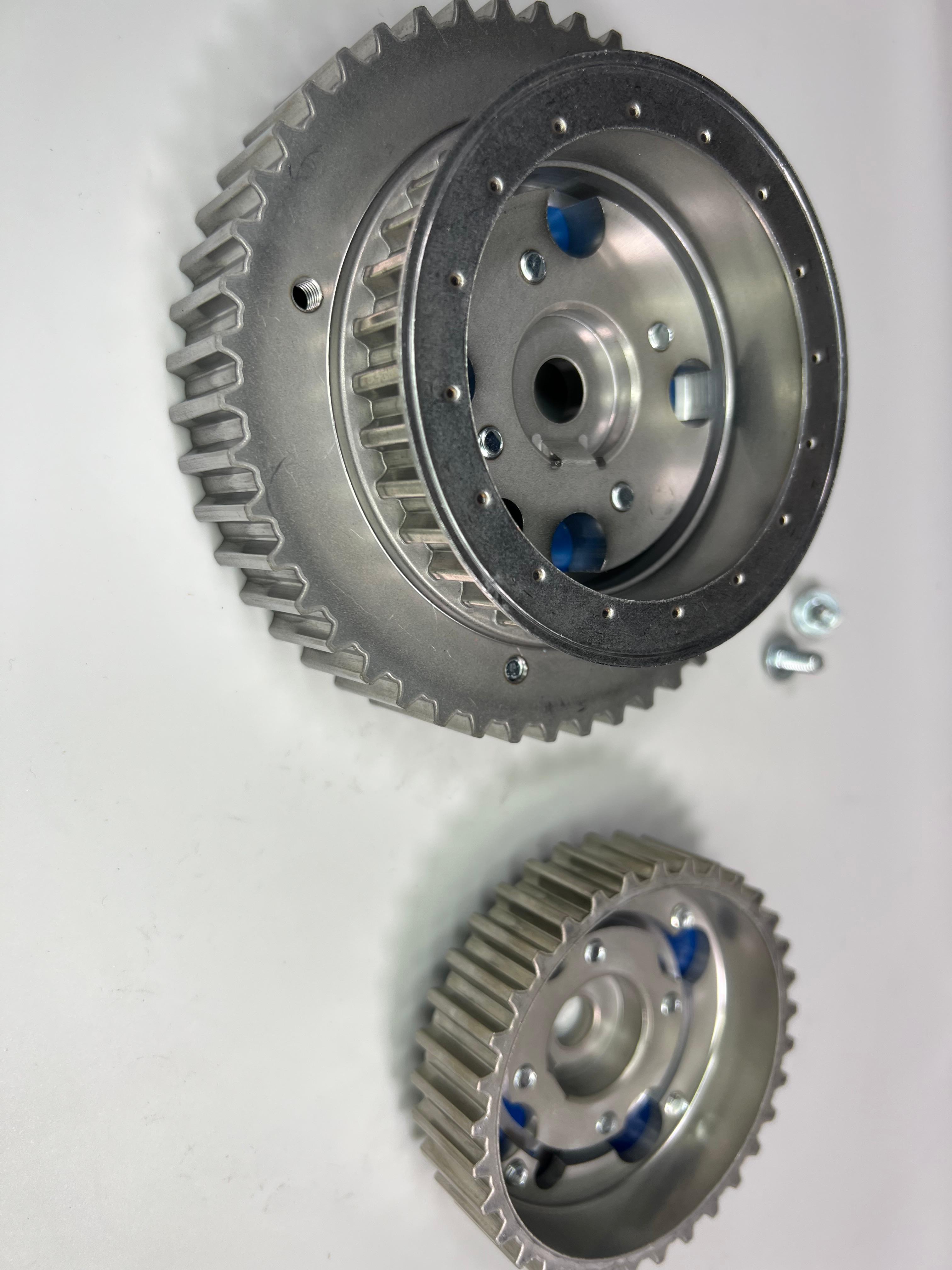Verstellbare Nockenwellenräder VW 1,4-1,6 16V Motoren mit Rollenhebeln ohne Nockenwellenverstellung