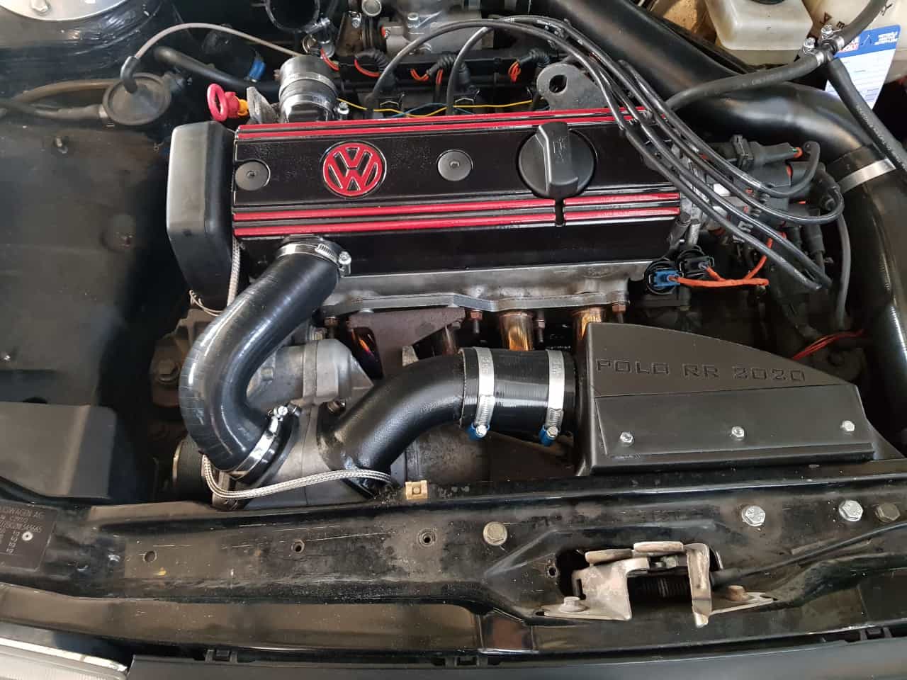 Air Intake Luftfilterkasten Ansaugung für Polo G40 oberhalb des Ladeluftkühler