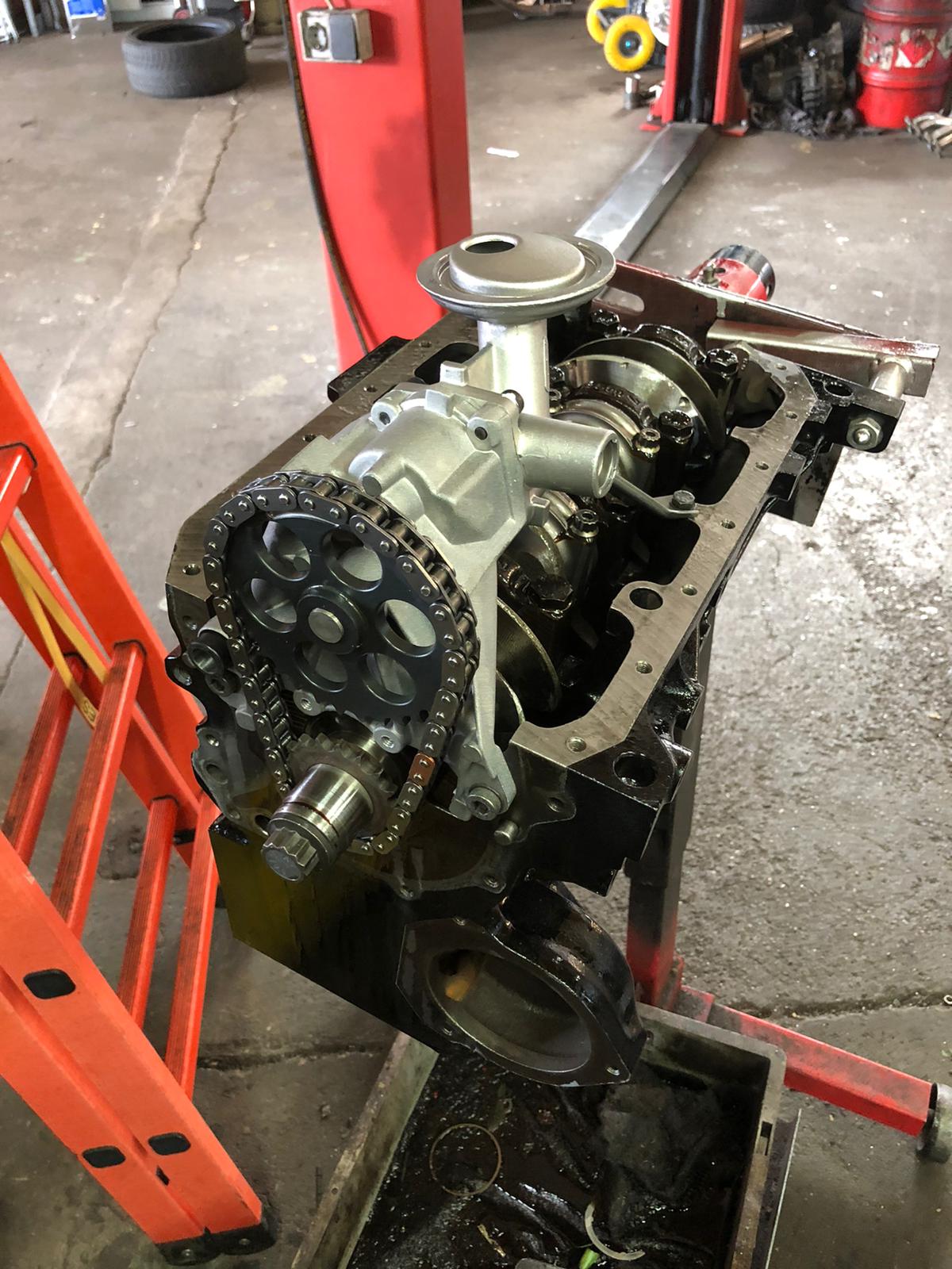 Motorblock für Polo G40 1340ccm mit Wiseco Kolben,K1 Pleuel