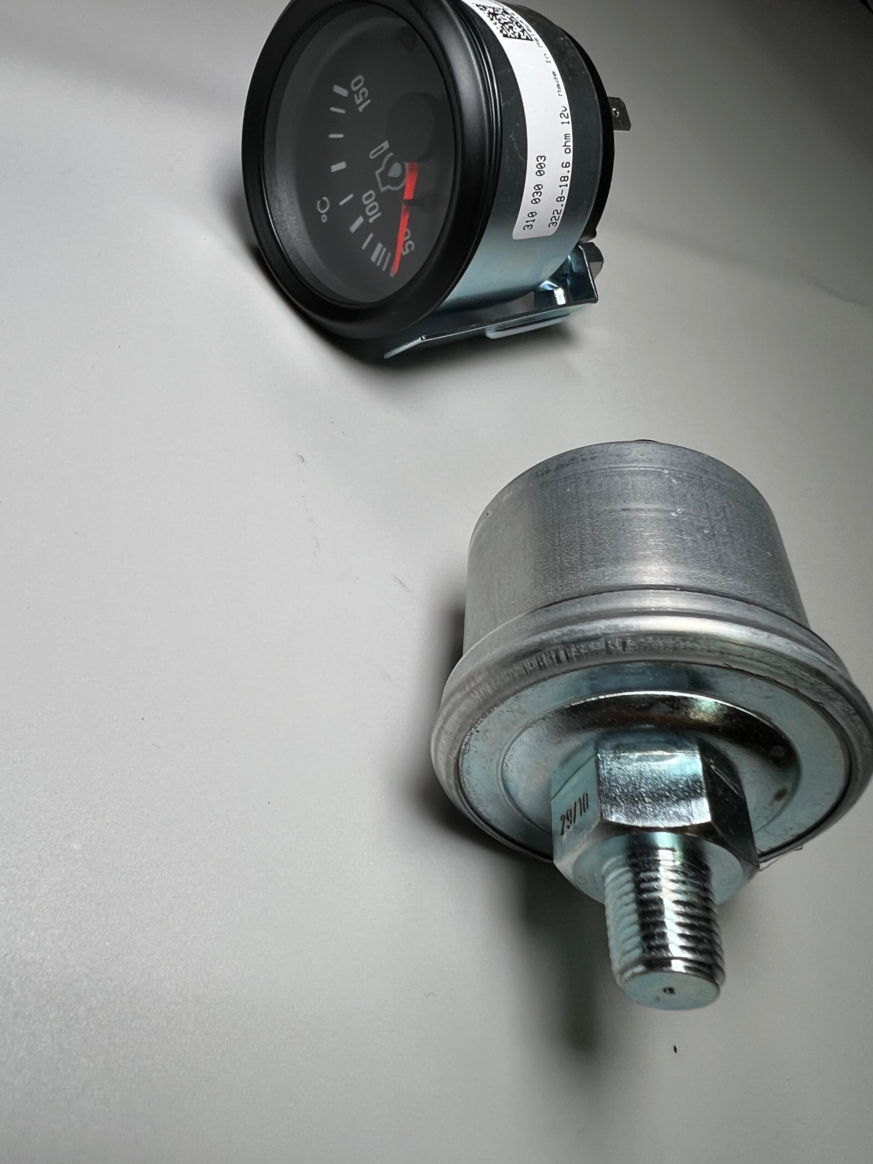 Öldruckanzeige Öldruck Anzeige Uhr 5 bar mit Sensor für Polo G40 und die G60 Motoren
