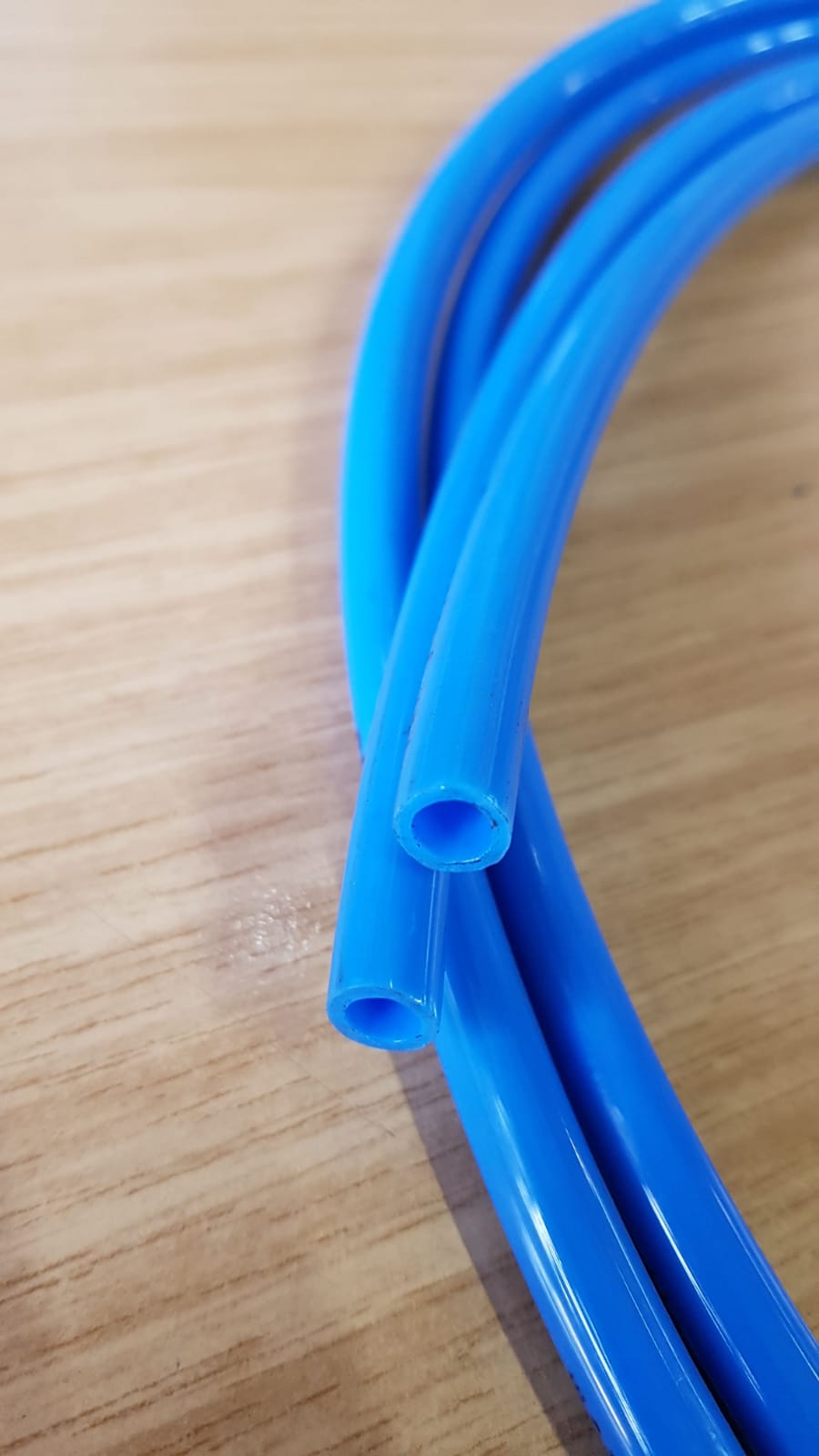 Kraftstoffleitung in blau Kraftsoff Rücklauf von der Kraftstoffpumpe bis zu Motor