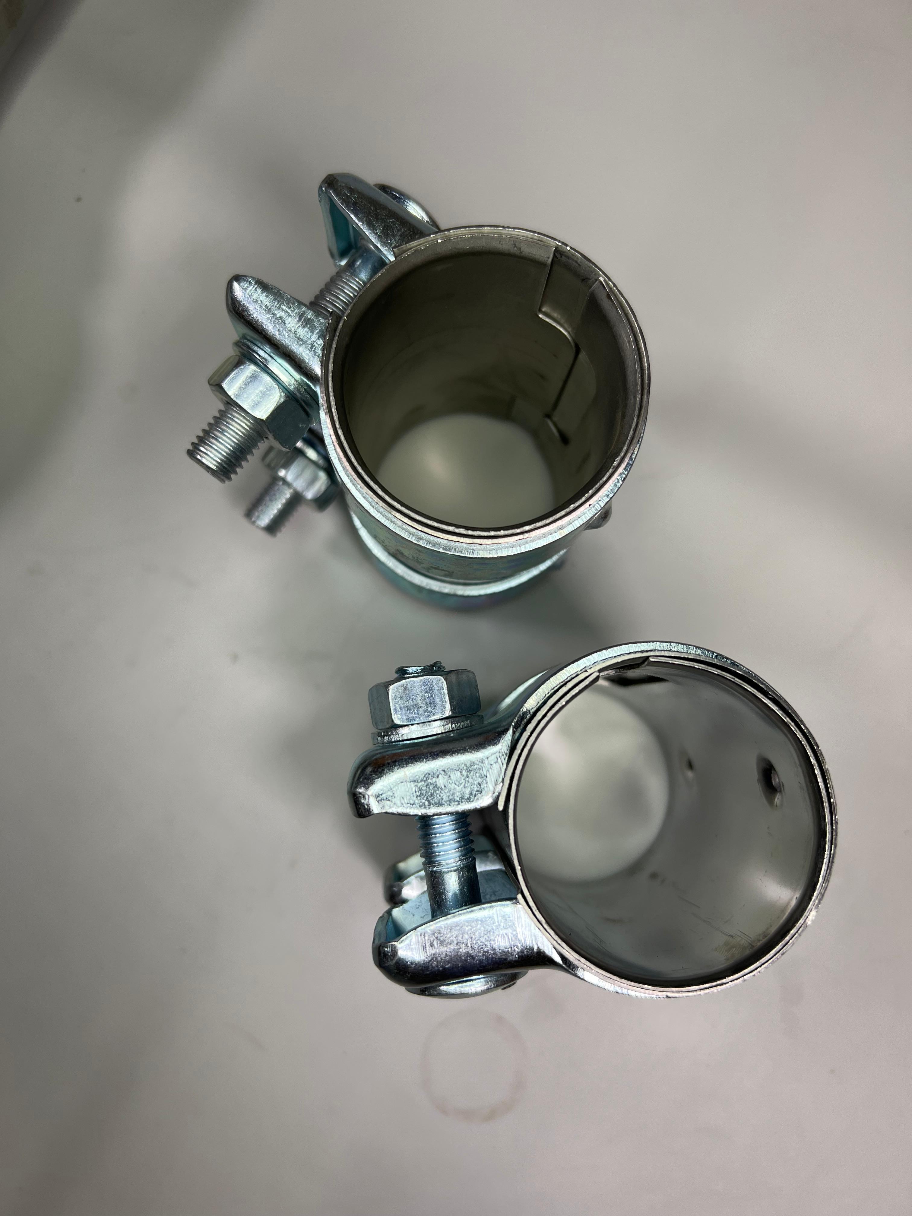 Flexrohr mit zwei Doppelschellen für den Polo G40 original Auspuff