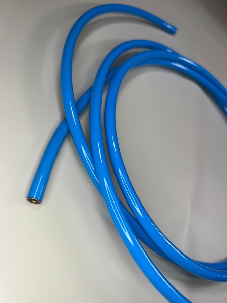 Kraftstoffleitung in blau Kraftsoff Rücklauf von der Kraftstoffpumpe bis zu Motor