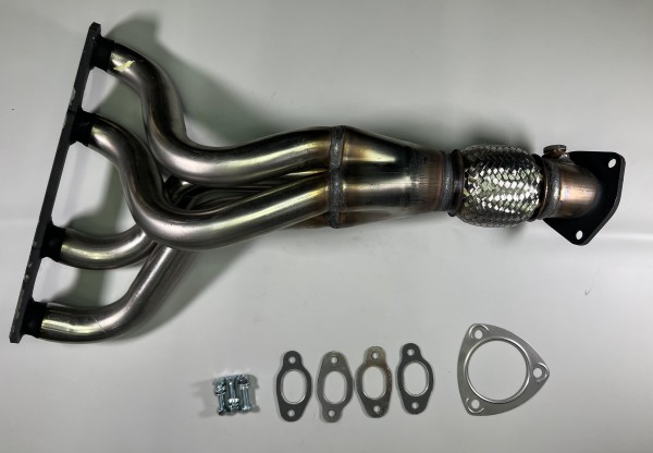 Fächerkrümmer von TeZet aus Edelstahl für VW G60 Golf und Corrado mit Teilegutachten für VW G60