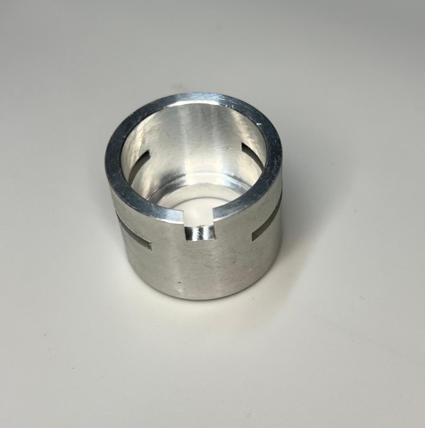 CO Poti Flansch aus Aluminium