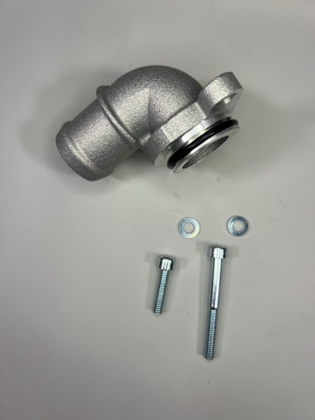 Kühlwasserstutzen Wasserflansch vom Wasserkühler aus Alu für VW Golf G60 und Corrado G60 Kühlwasserstutzen Wasserflansch vom Wasserkühler aus Alu für VW Golf G60 und Corrado G60 