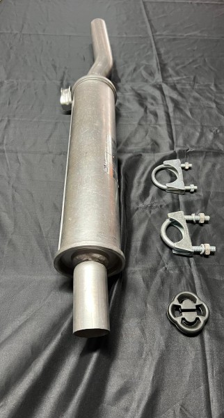 Mittelschalldämpfer Auspuff original Polo G40 