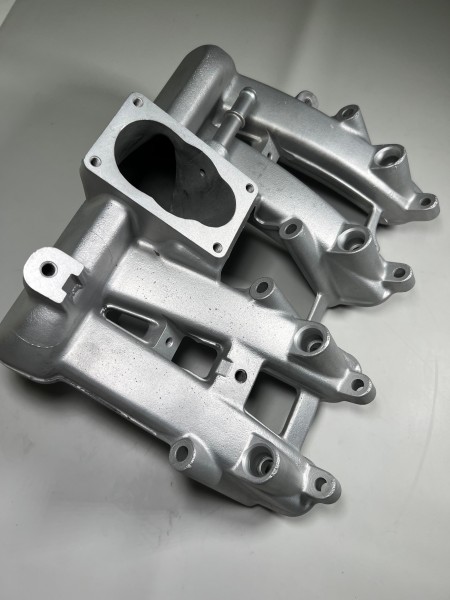 Ansaugrohr bearbeitet für Polo GT 3F Motoren passend auf den CNC G40 Zylinderkopf