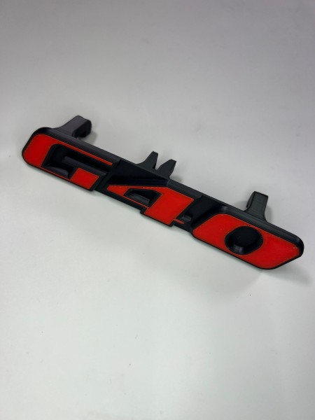 Emblem für den Polo G40 Kühlergrill aus Kunststoff