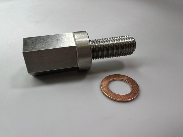 Adapter für die G-Lader Zulaufleitung, Ölleitung, Ölzulaufleitung bei defektem Gewinde 