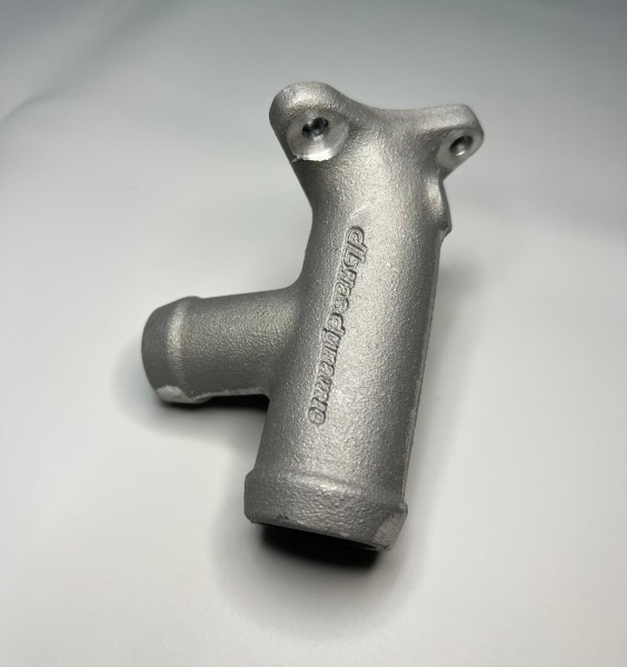 Kühlwasser Flansch gerade für den VW 16V Zylinderkopf VW 1,8L 2,0L 16V PL KR 9A ABF von Röttele Racing