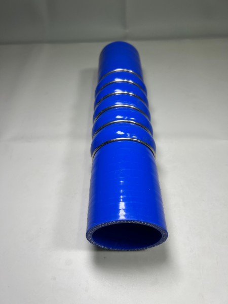 Polo G40 Ladedruckschlauch (ID 60 mm, lang) zwischen Lader und Ladeluftkühler Farbe blau 