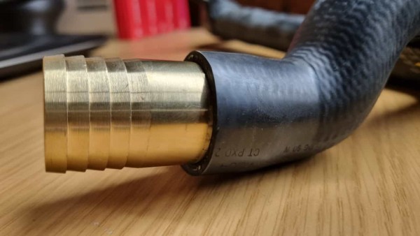 Wasserschlauch Verbindungsstück Schlauch Verbinder aus Metall Pressmessing