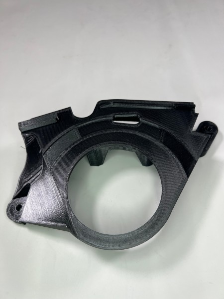 Zahnriemenunterteil hinter der Riemenscheibe Polo G40 PY Teilenumer 030 109 127 B