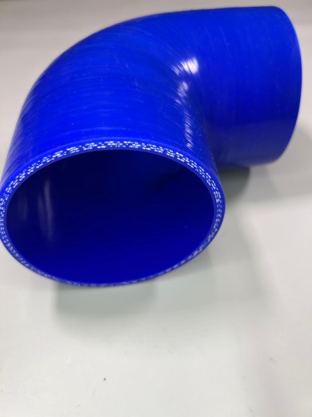 Ladedruckschlauch 90° aus Silikon 96 mm innen und 105mm außen