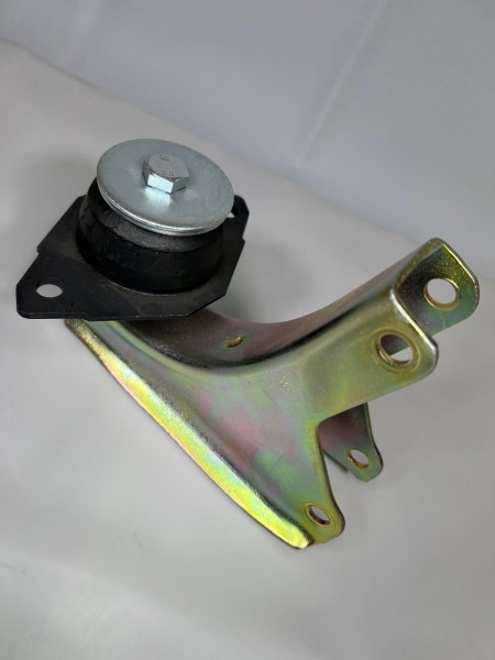 Gummi Metall Motorenlager mit Halter hinten am Getriebe Polo G40 