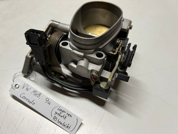 Drosselklappenteil RS bearbeitet für Corrado Jetta Passat Motorkennung 9A im Tausch