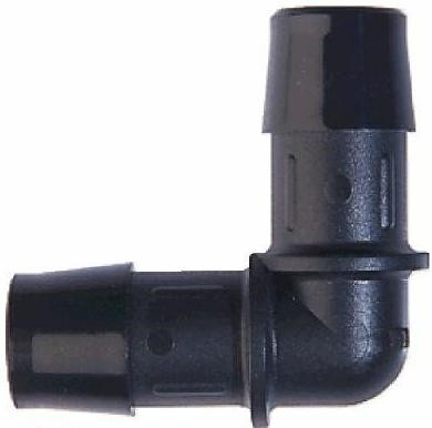 Wasserschlauch Verbindungsstück Schlauch Verbinder Winkelverbinder 90° aus Kunststoff 25mm aus Kunst