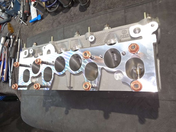 Zylinderkopf Rennsport CNC G60 Neuteil aus einem Rohling gefertigt von TK Motorsport