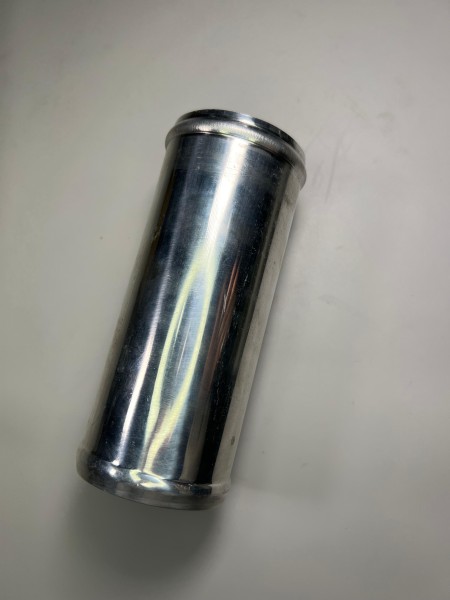 Ladedruckrohrverbinder mit 60mm Durchmesser und 150mm Länge mit Bördelkante