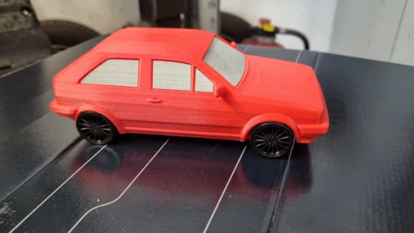 Polo G40 Modellauto 3D Druck Auto 
