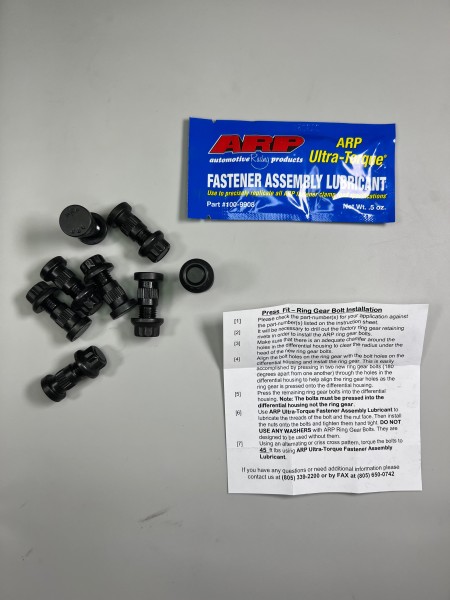 VAG ARP 204-3002 Differential-Schrauben 02A / 02J Getriebe 8 Stück Schrauben / Bolzen / Mutteren für die Differentialsperre Quaife für alle G60 Getriebe 02A und 02J Getriebe