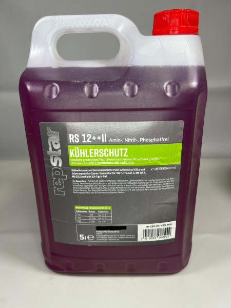 Kühlerschutz Kühlmittel RS12++ Hersteller REPSTAR Farbe Rot Violett oder Blau 