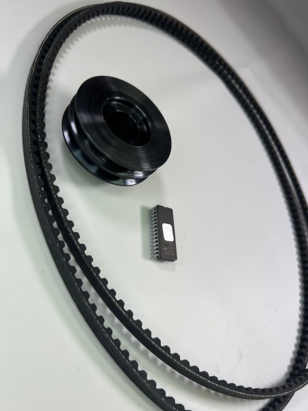 Chiptuning mit Laderrad, kürzere Keilriemen für Polo III G40 von Röttele Racing 