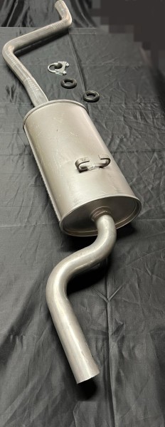 Endtopf Auspuff Endschalldämpfer original Polo G40 