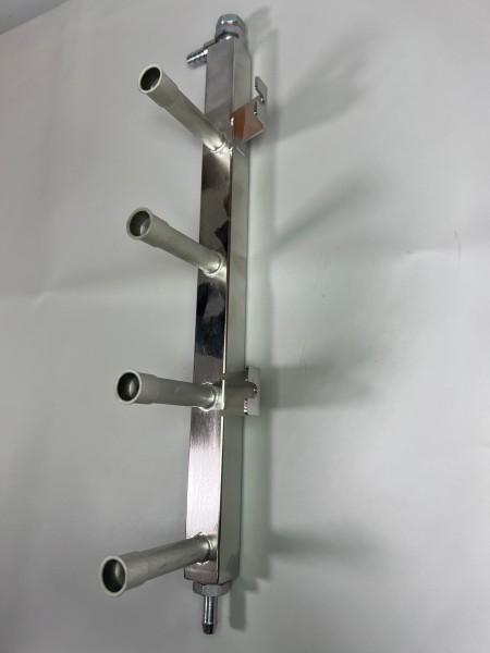 Kraftstoffverteilerrohr 16VG60 Digifant mit originalem 16V Ansaugrohr 