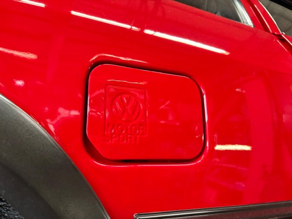 Tankklappe Tankdeckel VW Motorsport für Polo 1 bis 3 und Golf 2 im Tausch