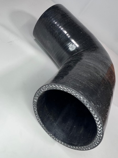 Ladedruckschlauch 90°aus Silikon 70 mm 