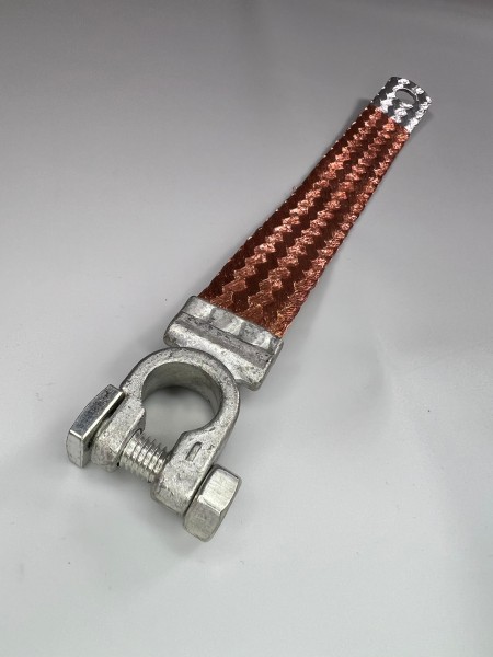 Massekabel Masseband mit Minuspol Klemme 21.2mm² x 180mm 